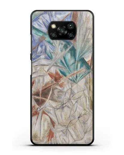 Чехол Стекло (Ларионов Михаил) силиконовый для Xiaomi Poco X3