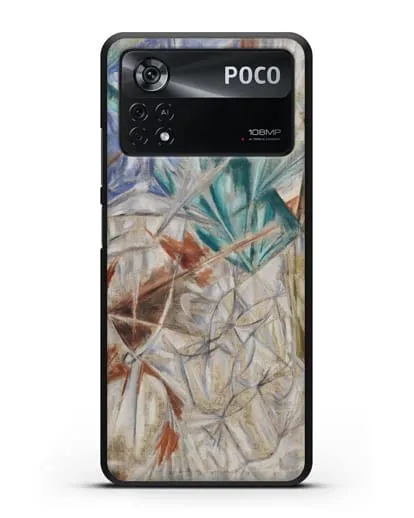 Чехол Стекло (Ларионов Михаил) силиконовый для Xiaomi Poco X4 Pro