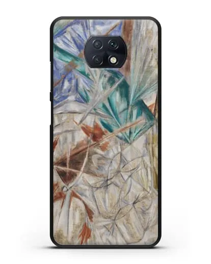 Чехол Стекло (Ларионов Михаил) силиконовый для Xiaomi Redmi Note 9T