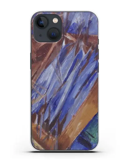 Чехол Лучистские колбаски и скумбрия (Ларионов Михаил) силиконовый для iPhone 13