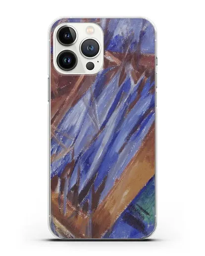 Чехол Лучистские колбаски и скумбрия (Ларионов Михаил) силиконовый для iPhone 13 Pro Max