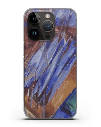 Чехол Лучистские колбаски и скумбрия (Ларионов Михаил) силиконовый для iPhone 14 Pro