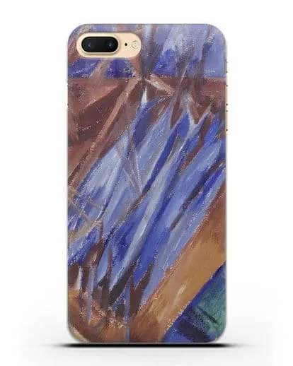 Чехол Лучистские колбаски и скумбрия (Ларионов Михаил) силиконовый для iPhone 8 Plus