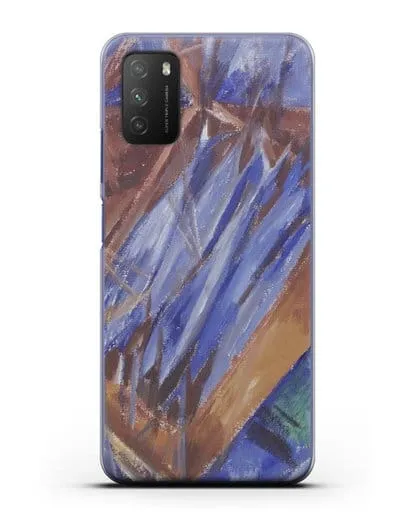 Чехол Лучистские колбаски и скумбрия (Ларионов Михаил) силиконовый для Xiaomi Poco M3