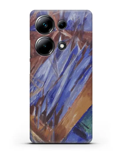 Чехол Лучистские колбаски и скумбрия (Ларионов Михаил) силиконовый для Xiaomi Poco M6 Pro