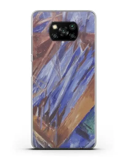 Чехол Лучистские колбаски и скумбрия (Ларионов Михаил) силиконовый для Xiaomi Poco X3