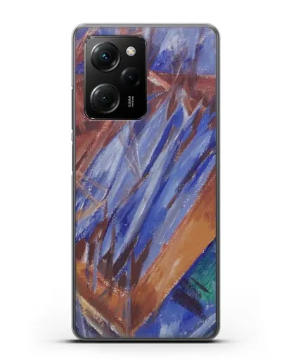 Чехол Лучистские колбаски и скумбрия (Ларионов Михаил) силиконовый для Xiaomi Poco X5 Pro