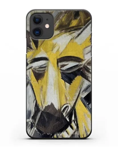 Чехол Голова быка (Ларионов Михаил) силиконовый для iPhone 11