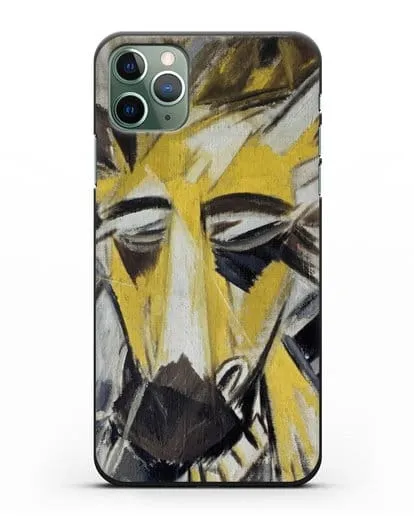 Чехол Голова быка (Ларионов Михаил) силиконовый для iPhone 11 Pro