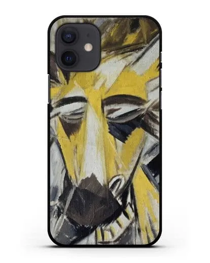 Чехол Голова быка (Ларионов Михаил) силиконовый для iPhone 12