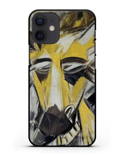 Чехол Голова быка (Ларионов Михаил) силиконовый для iPhone 12 mini