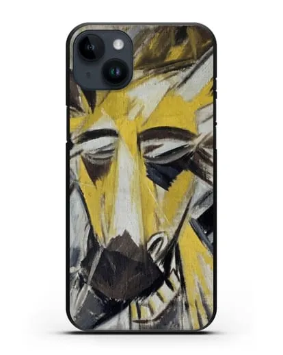 Чехол Голова быка (Ларионов Михаил) силиконовый для iPhone 14 Plus