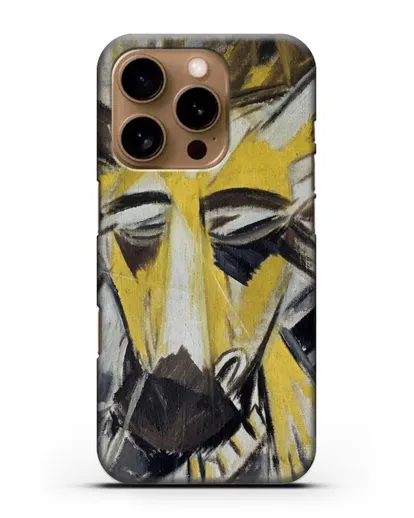 Чехол Голова быка (Ларионов Михаил) силиконовый для iPhone 16 Pro