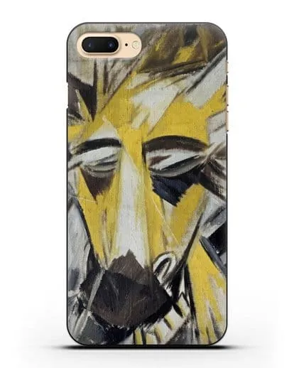 Чехол Голова быка (Ларионов Михаил) силиконовый для iPhone 8 Plus