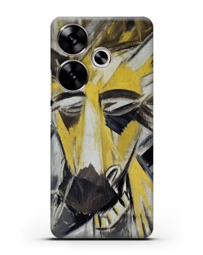 Чехол Голова быка (Ларионов Михаил) силиконовый для Xiaomi Poco F6