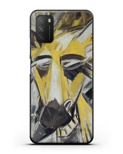 Чехол Голова быка (Ларионов Михаил) силиконовый для Xiaomi Poco M3