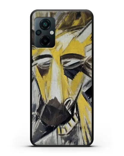 Чехол Голова быка (Ларионов Михаил) силиконовый для Xiaomi Poco M5