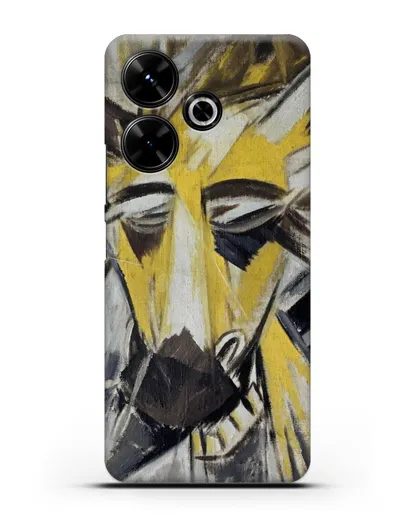 Чехол Голова быка (Ларионов Михаил) силиконовый для Xiaomi Poco M6