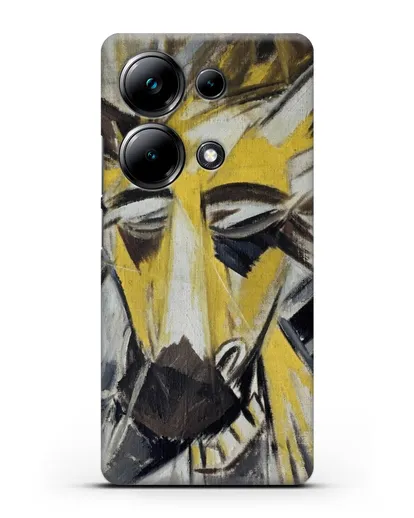 Чехол Голова быка (Ларионов Михаил) силиконовый для Xiaomi Poco M6 Pro