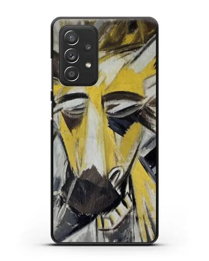 Чехол Голова быка (Ларионов Михаил) силиконовый для Samsung Galaxy A53