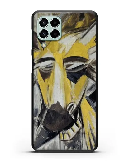 Чехол Голова быка (Ларионов Михаил) силиконовый для Samsung Galaxy M53 [SM-M536]