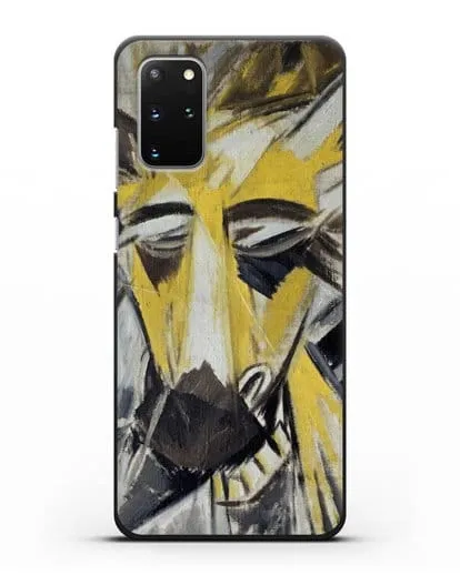 Чехол Голова быка (Ларионов Михаил) силиконовый для Samsung Galaxy S20 Plus [SM-G985F]