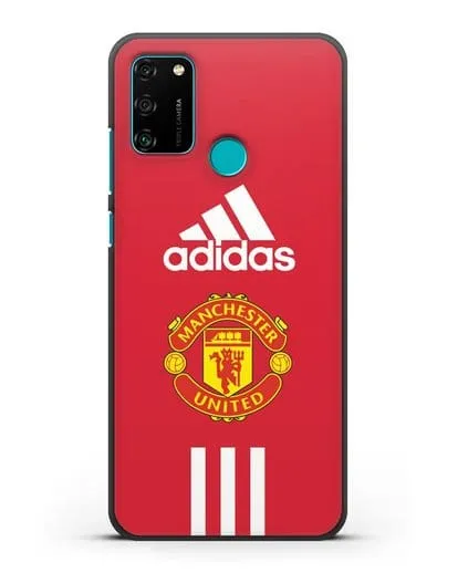Чехол Manchester United Adidas силиконовый для Honor 9A