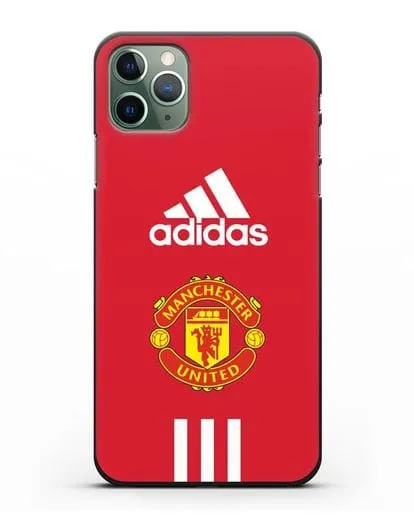 Чехол Manchester United Adidas силиконовый для iPhone 11 Pro Max