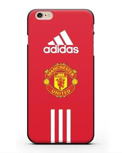 Чехол Manchester United Adidas силиконовый для iPhone 6s Plus