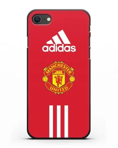 Чехол Manchester United Adidas силиконовый для iPhone SE 2020