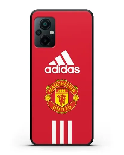 Чехол Manchester United Adidas силиконовый для Xiaomi Poco M5
