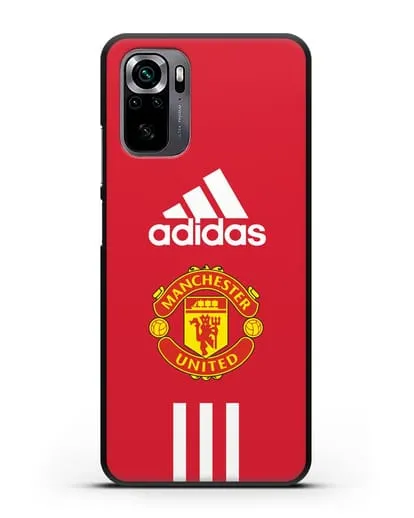 Чехол Manchester United Adidas силиконовый для Xiaomi Poco M5s