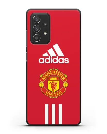 Чехол Manchester United Adidas силиконовый для Samsung Galaxy A53
