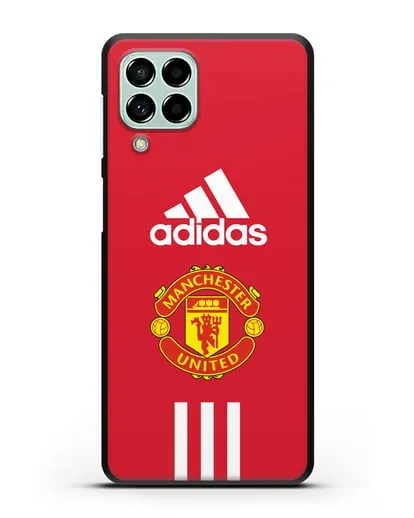 Чехол Manchester United Adidas силиконовый для Samsung Galaxy M53 [SM-M536]