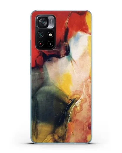 Чехол Лотос (Дженкинс Пол) силиконовый для Xiaomi Poco M4 Pro 5G