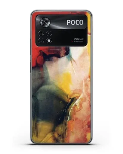 Чехол Лотос (Дженкинс Пол) силиконовый для Xiaomi Poco X4 Pro