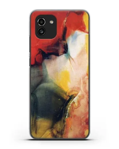 Чехол Лотос (Дженкинс Пол) силиконовый для Samsung Galaxy A03 [SM-A035]