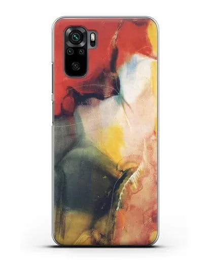 Чехол Лотос (Дженкинс Пол) силиконовый для Xiaomi Redmi Note 10