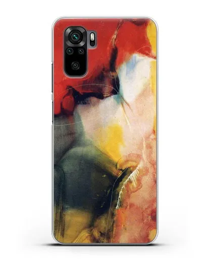 Чехол Лотос (Дженкинс Пол) силиконовый для Xiaomi Redmi Note 10S