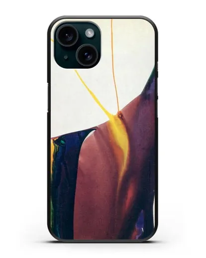 Чехол Phenomena Yellow Strike (Дженкинс Пол) силиконовый для iPhone 15