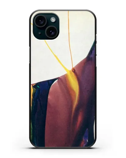 Чехол Phenomena Yellow Strike (Дженкинс Пол) силиконовый для iPhone 15 Plus