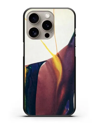 Чехол Phenomena Yellow Strike (Дженкинс Пол) силиконовый для iPhone 15 Pro
