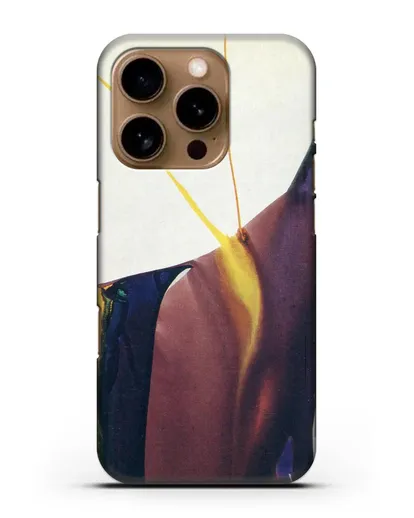 Чехол Phenomena Yellow Strike (Дженкинс Пол) силиконовый для iPhone 16 Pro