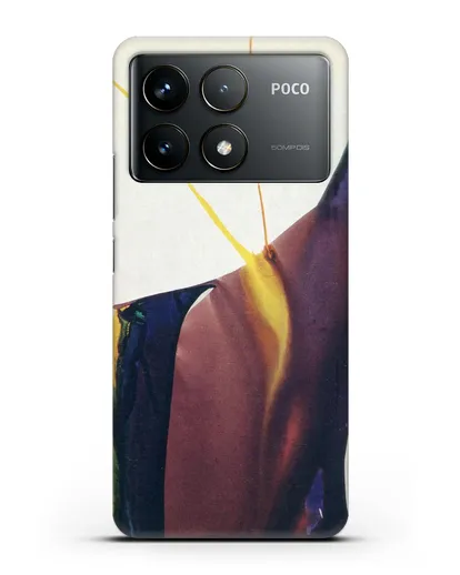 Чехол Phenomena Yellow Strike (Дженкинс Пол) силиконовый для Xiaomi Poco F6 Pro
