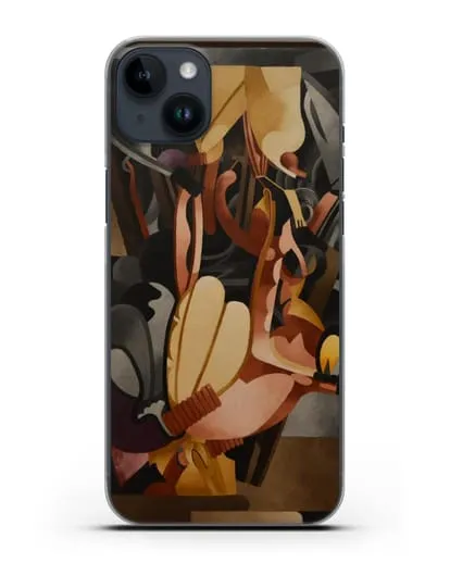 Чехол I See Again in Memory My Dear Udnie (Пикабиа Франсис) силиконовый для iPhone 14 Plus