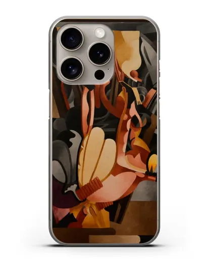 Чехол I See Again in Memory My Dear Udnie (Пикабиа Франсис) силиконовый для iPhone 15 Pro