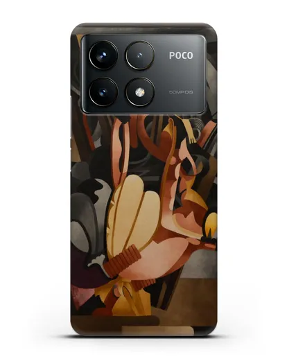 Чехол I See Again in Memory My Dear Udnie (Пикабиа Франсис) силиконовый для Xiaomi Poco F6 Pro