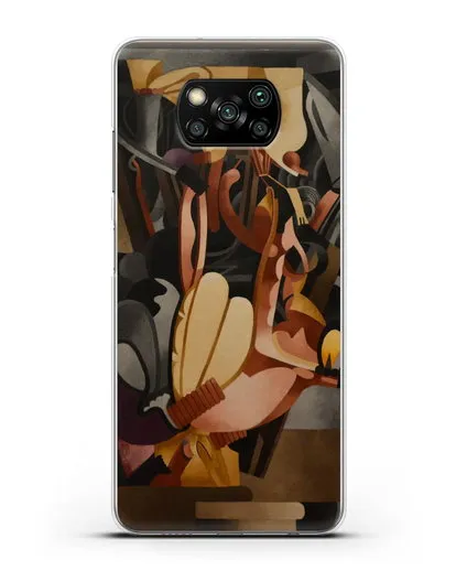 Чехол I See Again in Memory My Dear Udnie (Пикабиа Франсис) силиконовый для Xiaomi Poco X3 Pro