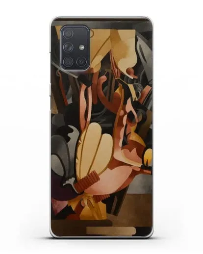 Чехол I See Again in Memory My Dear Udnie (Пикабиа Франсис) силиконовый для Samsung Galaxy A71 [SM-A715F]