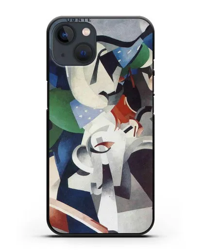 Чехол Удни, молодая американская девушка (Пикабиа Франсис) силиконовый для iPhone 13